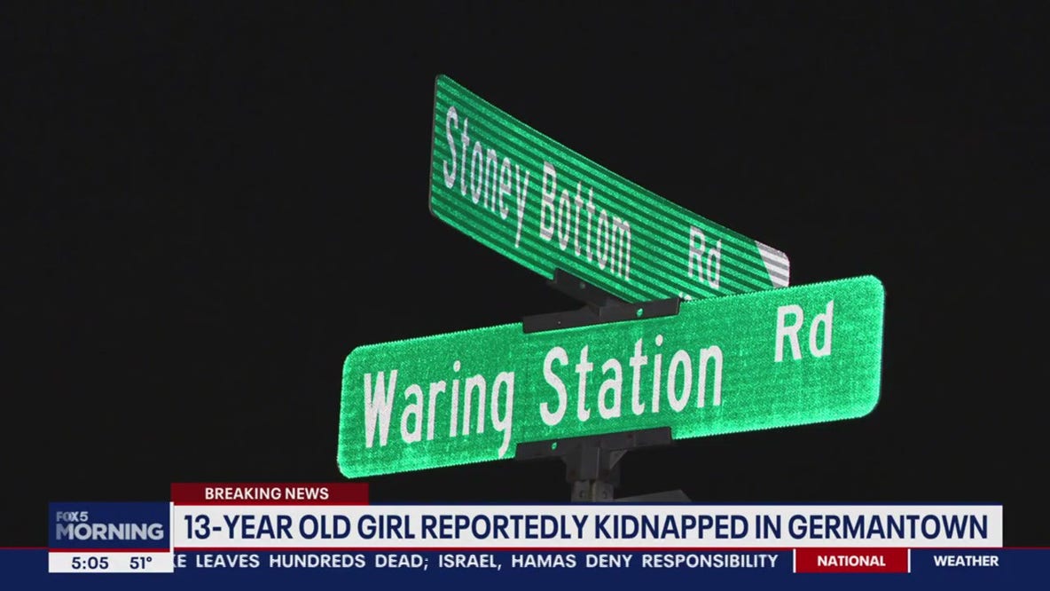 13-year-old girl escapes kidnappers who forced her into car in Germantown while walking from school
